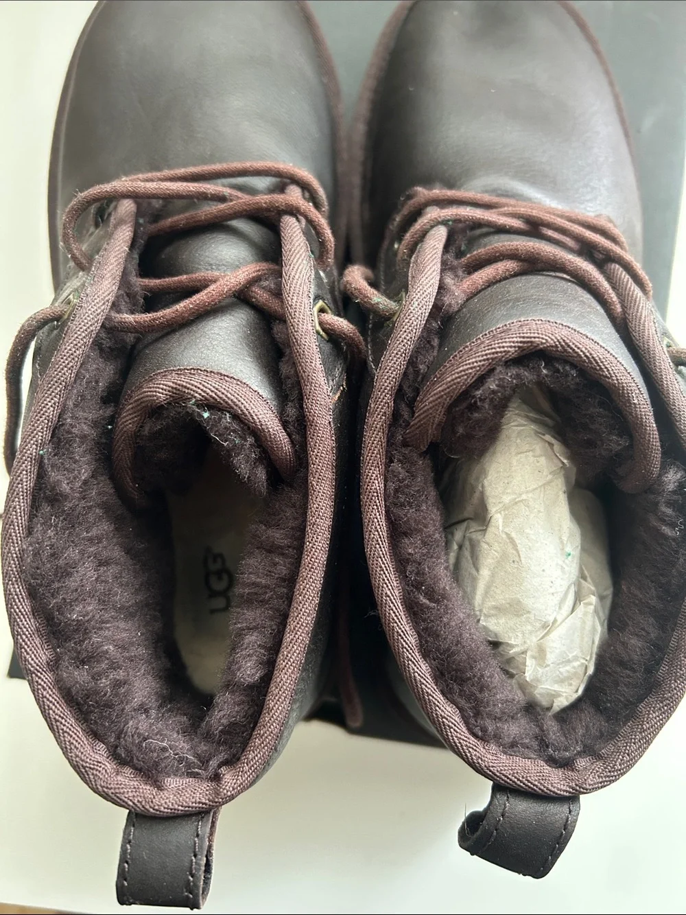 UGG Men's Dark Brown Neumel Boots